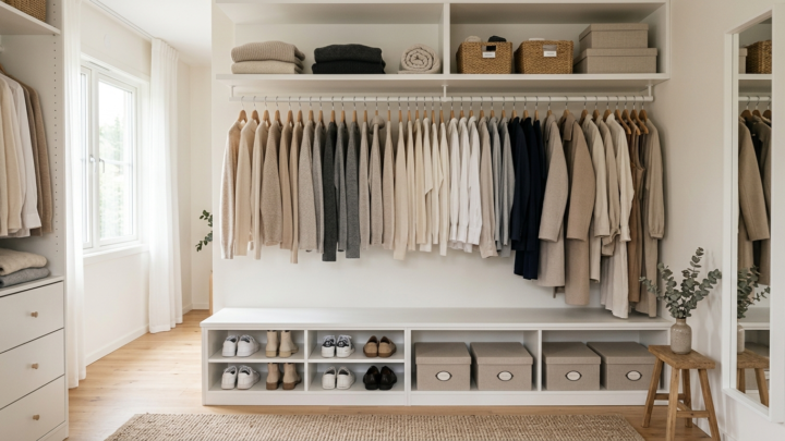 Minimalistisk garderobe: Færre tøj, mere stil