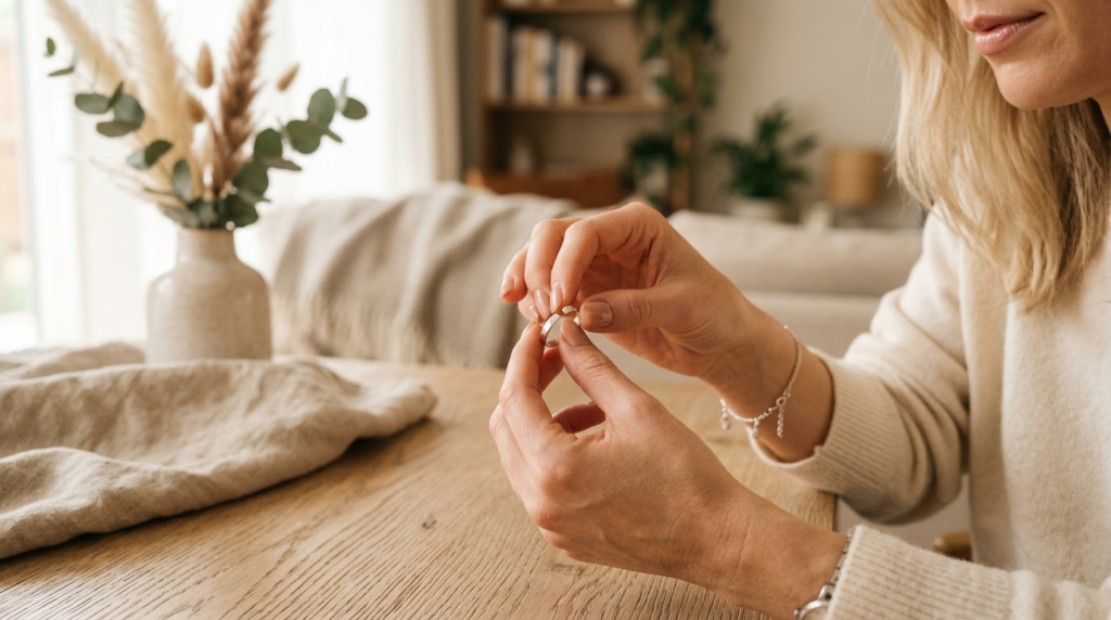 Lifestyle fashion photography: Fashionable womans hand wear
